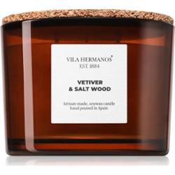 Vila Hermanos Apothecary Vetiver & Salt Wood świeczka zapachowa 350 g