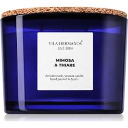 Vila Hermanos Apothecary Cobalt Blue Mimosa & Thiare świeczka zapachowa 350 g