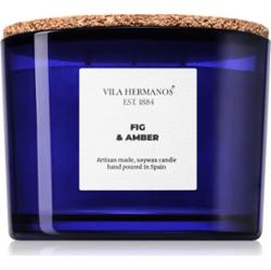Vila Hermanos Apothecary Cobalt Blue Fig & Amber świeczka zapachowa 350 g
