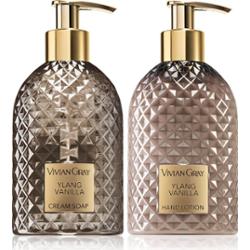Vivian Gray Gemstone Ylang & Vanilla zestaw upominkowy o działaniu nawilżającym
