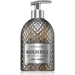 Vivian Gray Wonderful Grey Amber luksusowe mydło w płynie do rąk perfumowany 500 ml