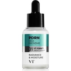 VT Cosmetics PDRN Cica Exosome Firming Ampoule ujędrniające serum do twarzy do rozjaśnienia i nawilżenia 30 ml