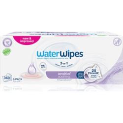 WaterWipes Soothing Clean delikatne nawilżane chusteczki dla dzieci 6x60 szt.