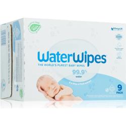 WaterWipes Baby Wipes 9 Pack delikatne nawilżane chusteczki dla dzieci 9x60 szt.