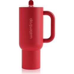 Waterdrop Explorer Tumbler kubek ze stali nierdzewnej ze słomką (edycja limitowana) Deep Red 1100 ml