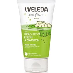 Weleda Kids Cheerful Lime krem pod prysznic i szampon dla dzieci 2 w 1 150 ml