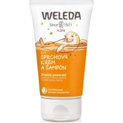 Weleda Kids Happy Orange krem pod prysznic i szampon dla dzieci 2 w 1 150 ml