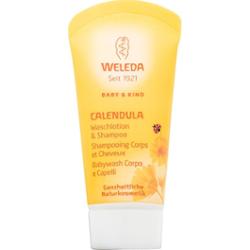 Weleda Baby and Child szampon i żel pod prysznic dla dzieci nagietek 20 ml
