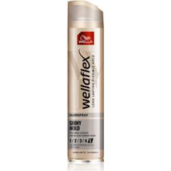 Wella Wellaflex Shine & Hold lakier do włosów mocno utrwalający do nabłyszczenia 250 ml