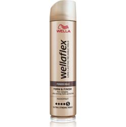 Wella Wellaflex Extreme Hold lakier do włosów mocno utrwalający do naturalnego utrwalenia 250 ml