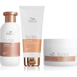 Wella Professionals Fusion Set zestaw do włosów farbowanych i zniszczonych