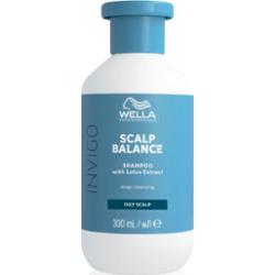 Wella Professionals Invigo Scalp Balance Deep Cleansing Shampoo szampon głęboko oczyszczający do włosów przetłuszczających się 300 ml