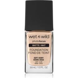 Wet n Wild PhotoFocus podkład matujący we fluidzie odcień Soft Ivory 30 ml