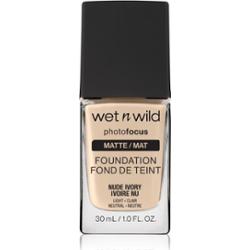 Wet n Wild PhotoFocus podkład matujący we fluidzie odcień Nude Ivory 30 ml