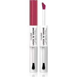 Wet n Wild MegaLast Lock n' Shine długotrwała pomadka i błyszczyk do ust odcień LA Pink 8 ml