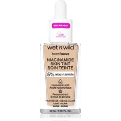 Wet n Wild BareFocus Niacinamide Skin Tint lekki podkład nawilżający odcień Fair Beige (Warm) 32 ml