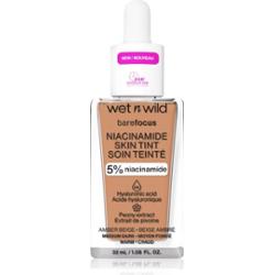 Wet n Wild BareFocus Niacinamide Skin Tint lekki podkład nawilżający odcień Amber Beige (Warm) 32 ml