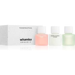 WHAMISA Organic Flowers Renewal Miniature Kit zestaw upominkowy dla doskonałej skóry
