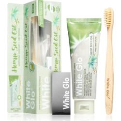 White Glo Hemp Seed Oil wybielająca pasta do zębów ze szczotką 150 g