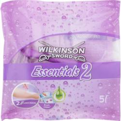 Wilkinson Sword Essentials 2 maszynki jednorazowe dla kobiet 5 szt.