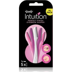Wilkinson Sword Intuition Perfect Finish Eyebrow Shaper brzytwa do brwi 5 szt.
