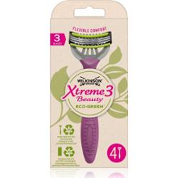 Wilkinson Sword Xtreme 3 Beauty Eco Green jednorazowa maszynka do golenia 4 szt.
