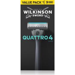 Wilkinson Sword Quattro maszynka do golenia zapasowe ostrza 8 szt.