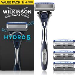 Wilkinson Sword Hydro5 golarka + głowice zapasowe 4 szt.