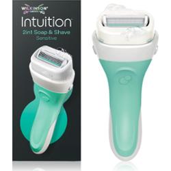 Wilkinson Sword Intuition 2in1 Soap & Shave Sensitive maszynka do golenia 1 szt.