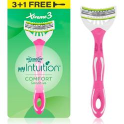 Wilkinson Sword My Intuition Xtreme 3 maszynki jednorazowe Comfort Sensitive 4 szt.