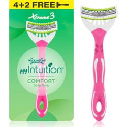Wilkinson Sword My Intuition Xtreme 3 maszynki jednorazowe Comfort Sensitive 6 szt.