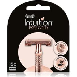 Wilkinson Sword Intuition Rose Gold Blades zapasowe ostrza 15 szt.