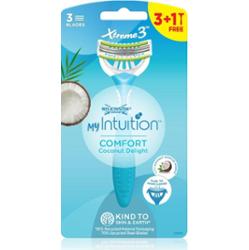 Wilkinson Sword maszynka jednorazowa My Intuition Xtreme3 Comfort Coconut Delight 4 sztuki