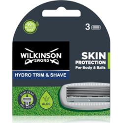 Wilkinson Sword Hydro Trim and Shave Skin Protection For Body and Balls głowica wymienna 3 szt.