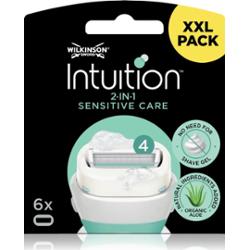 Wilkinson Sword Intuition Sensitive Care głowica wymienna 6 szt.