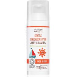 WoodenSpoon Baby & Family ochronne mleczko do opalania dla całej rodziny SPF 50 50 ml