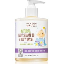 WoodenSpoon Natural szampon i żel pod prysznic dla dzieci o zapachu lawendy 300 ml