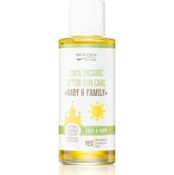 WoodenSpoon Baby & Family olejek po opalaniu na twarz i ciało 100 ml
