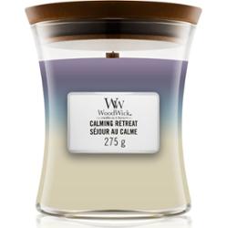 Woodwick Trilogy Calming Retreat świeca zapachowa 275 g