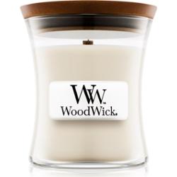 Woodwick Island Coconut świeczka zapachowa z drewnianym knotem 85 g