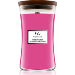 Woodwick Wild Berry & Beets świeczka zapachowa z drewnianym knotem 609.5 g