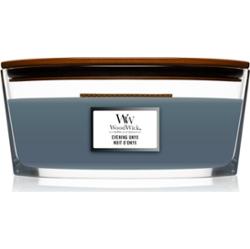 Woodwick Evening Onyx świeczka zapachowa z drewnianym knotem (hearthwick) 453 g