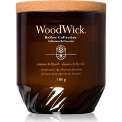 Woodwick Incense & Myrrh świeczka zapachowa 184 g