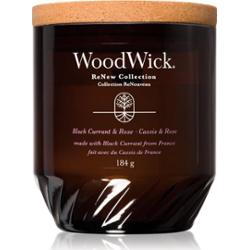 Woodwick Black Currant & Rose świeczka zapachowa 184 g