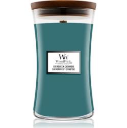 WoodWick GLAS DUŻY KASZMIR EVERGREEN Świeczki 609 g