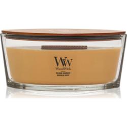 Woodwick Opulent Wood Golden Bourbon świeczka zapachowa z drewnianym knotem (hearthwick) 453.6 g