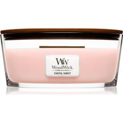 Woodwick Coastal Sunset świeczka zapachowa z drewnianym knotem (hearthwick) 453 g