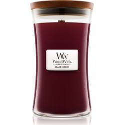 Woodwick Black Cherry świeczka zapachowa z drewnianym knotem 609.5 g