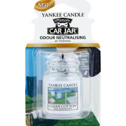Yankee Candle Clean Cotton zapach do samochodu wiszące 1 szt.