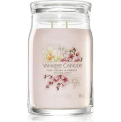 Yankee Candle Pink Cherry & Vanilla świeczka zapachowa Signature 567 g